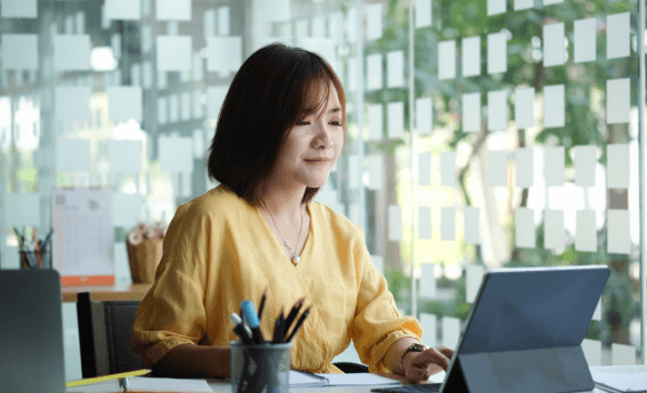 The student uses academic translation services in Virginia to translate their transcripts and diplomas for university needs.