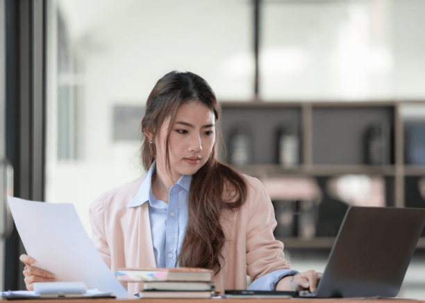 The professional providing USCIS-certified translations in Virginia, offering affordable services for customers.