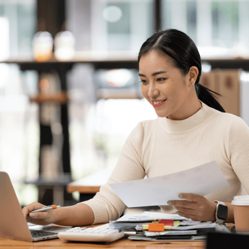 Client benefits from personal document translation services in Virginia, including bank statements and other financial docs.