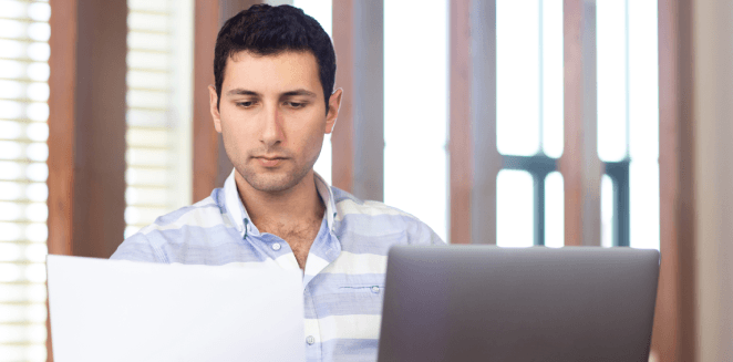 Customer using certified birth certificate translation in Virginia for official use, ensuring accuracy and compliance.