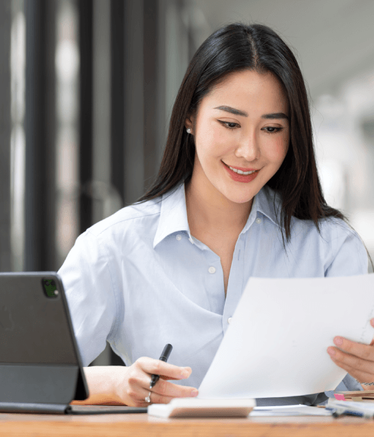 The client uses certified translation services in Virginia for common languages such as Spanish, French, and Chinese.